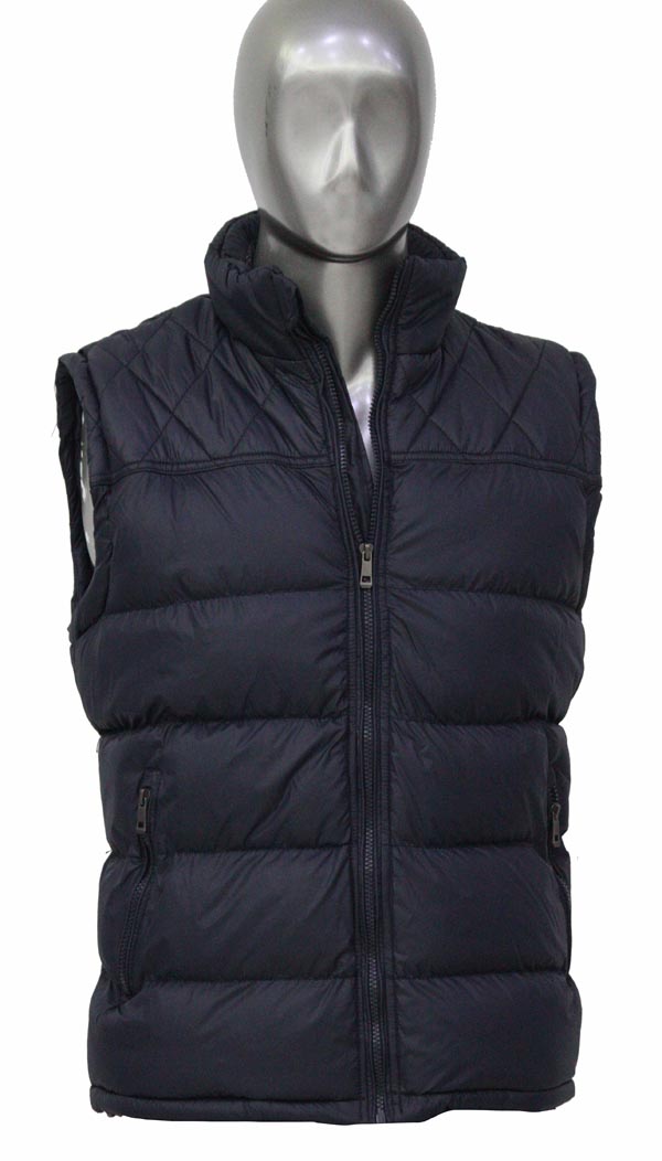 man vest MJ21256AVP blue